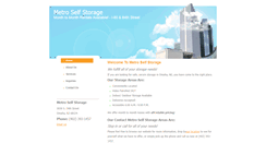 Desktop Screenshot of metroselfstorage-omaha.com