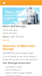 Mobile Screenshot of metroselfstorage-omaha.com